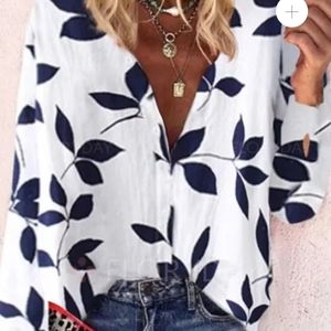 Womens Blouse/Jacket L